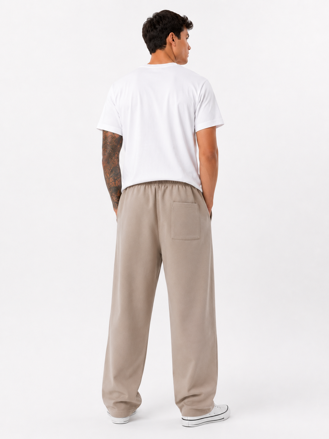 Ultra-Thin Anti-Wrinkle Dress Trousers — Khaki