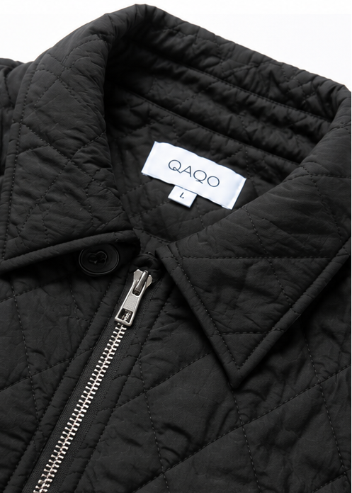 Black Diamond Quilted Jacket