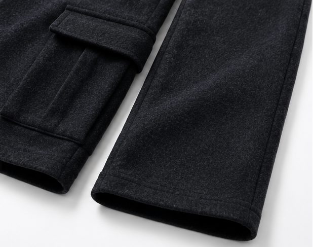 Wool Blend Trousers