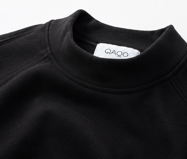 Black Thermal Long Tee